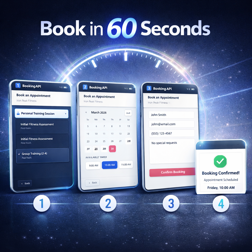 How to Set Up Online Booking for Your Barbershop in 2 Minutes